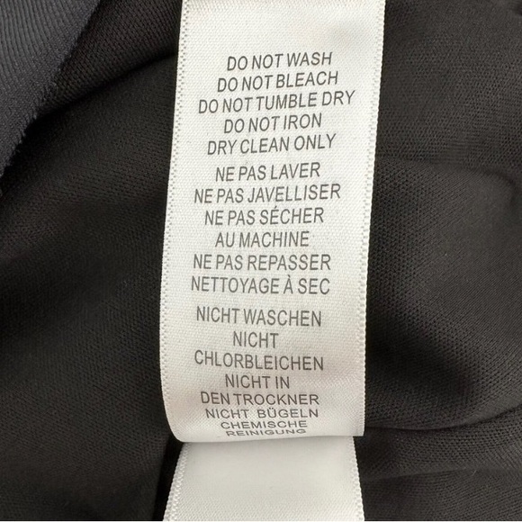 Adrianna Papell Black Dress Etch Flora A-Line Size 14W NWT - Picture 8 of 8